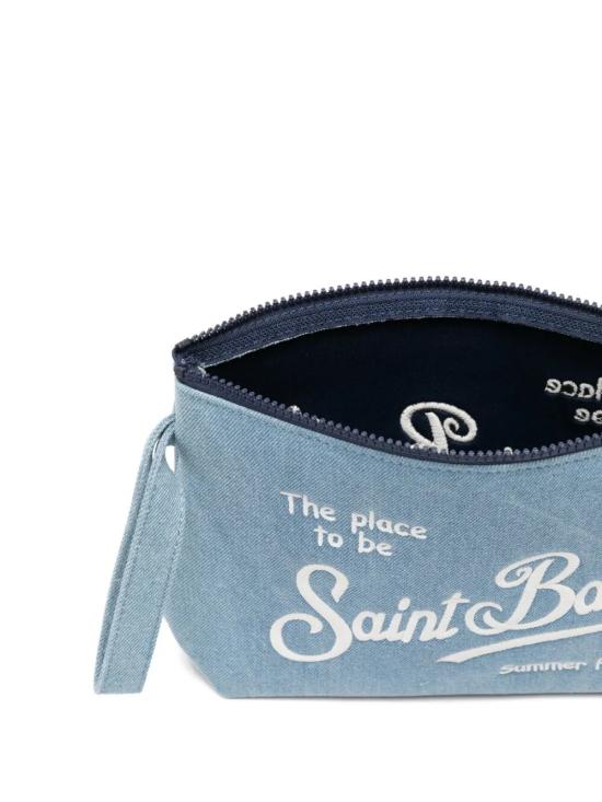 26SS 세인트바쓰 클러치/파우치 ALI0017 01759L DENIM LIGHT EMB - MC2 SAINT BARTH