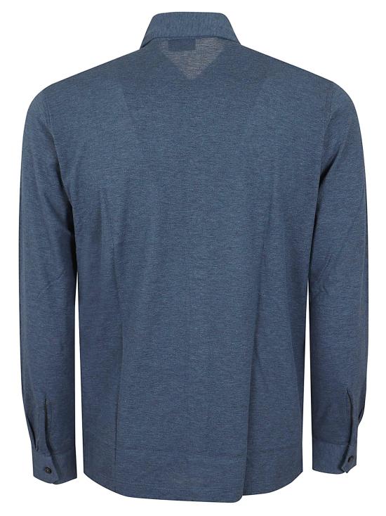 26SS 발바 셔츠 7000 91302 VAR 0806 BLUE - BARBA