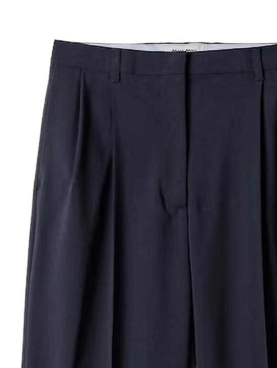 26SS 미우미우 스트레이트 팬츠 MP1914S OOO 17L4F0008 Blue - MIU MIU