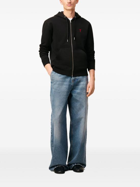 26SS 아미 스웨터 BFUSW435730W 001 Black - AMI