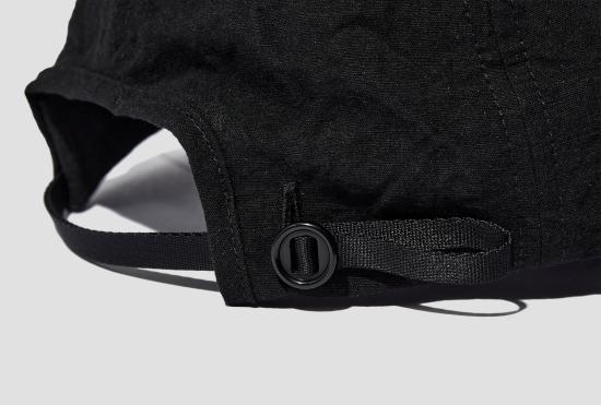 26SS 맨틀 모자 얕은  - 블랙 린넨 R20C1 - MAN-TLE