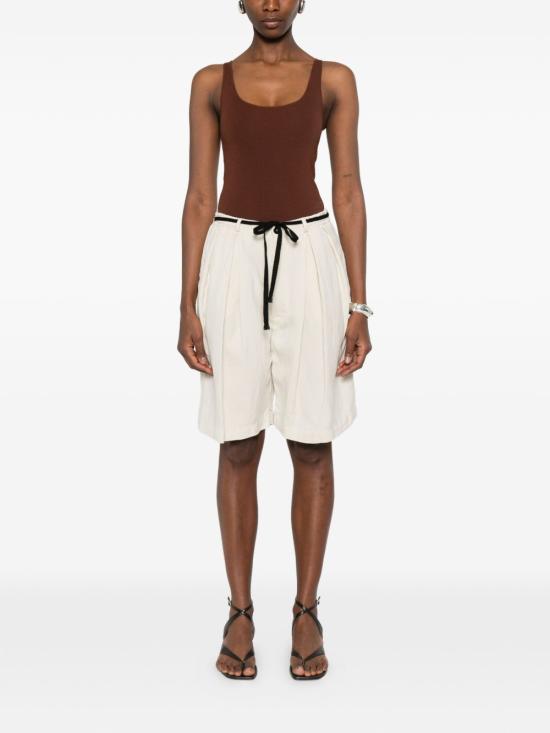 26SS 바레나 숏팬츠 PAD55694149 500 White - BARENA