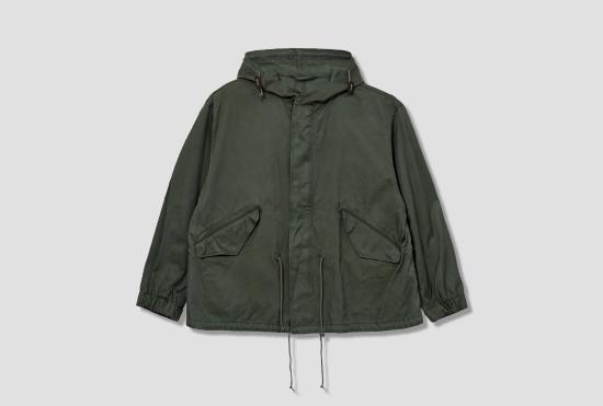 26SS 아프레쎄 자켓 빈티지 실크 후드 재킷 26SAP-01-24 그린