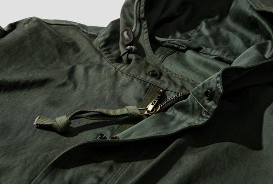 26SS 아프레쎄 자켓 빈티지 실크 후드 재킷 26SAP-01-24 그린 - A.PRESSE