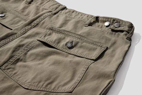 26SS 아프레쎄 스트레이트 팬츠 빈티지 유틸리티 팬츠 26SAP-04-44 그레이 - A.PRESSE