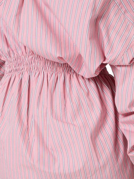 26SS 미우미우 미디 원피스 MF6125S OOO 180UF0028 Pink - MIU MIU