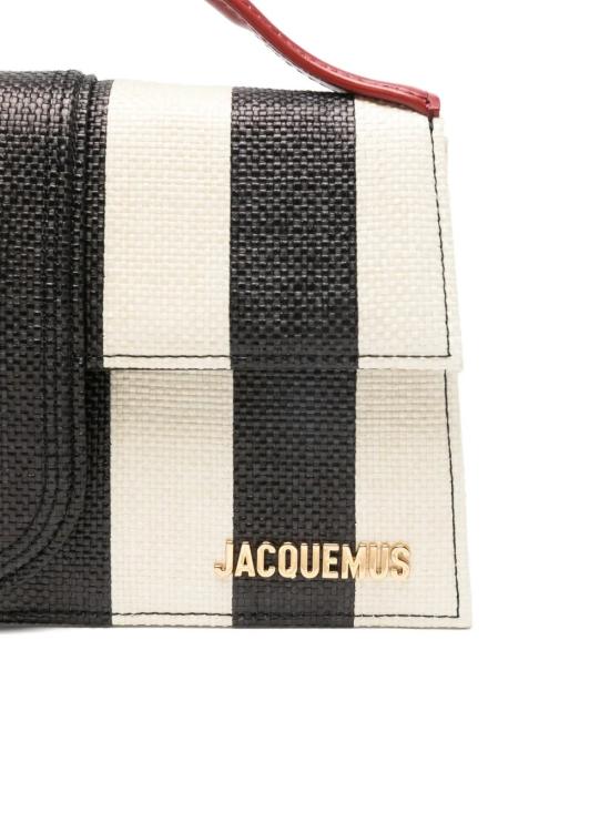 26SS 자크뮈스 라지 밤비노 크로스바디 플랩 백 BAW00007AE00076 1FY Natural black - JACQUEMUS