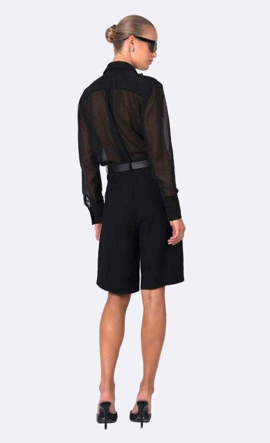  논살란트 레이블 바디수트 티셔츠 Nonchalant Label Nadine 보디수트 블랙 - NONCHALANT LABEL