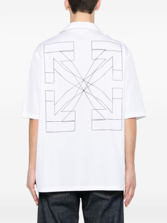 26SS 오프화이트 반팔 셔츠 44XGG01FS26F001100 WHITE White - OFF WHITE