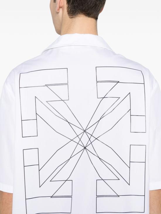 26SS 오프화이트 반팔 셔츠 44XGG01FS26F001100 WHITE White - OFF WHITE