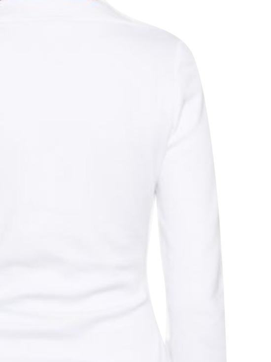 26SS 알라이아 반팔 티셔츠 AA9I0023J095C 000 White - ALAIA