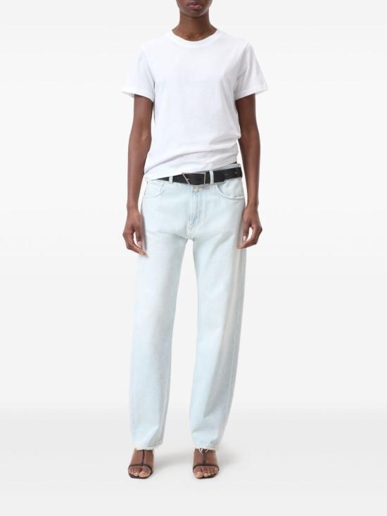 26SS 클로즈드 반팔 티셔츠 C95200 40N22200 White - CLOSED