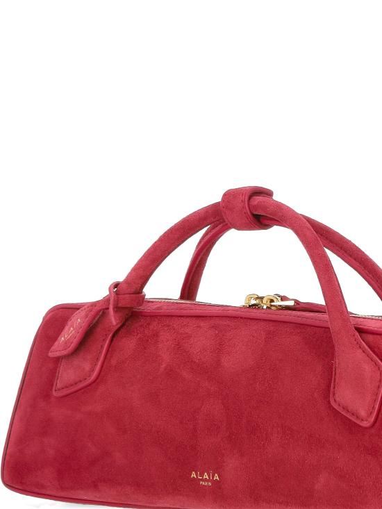 26SS 알라이아 클러치/파우치 AA1S06026CA328 424 Raspberry - ALAIA