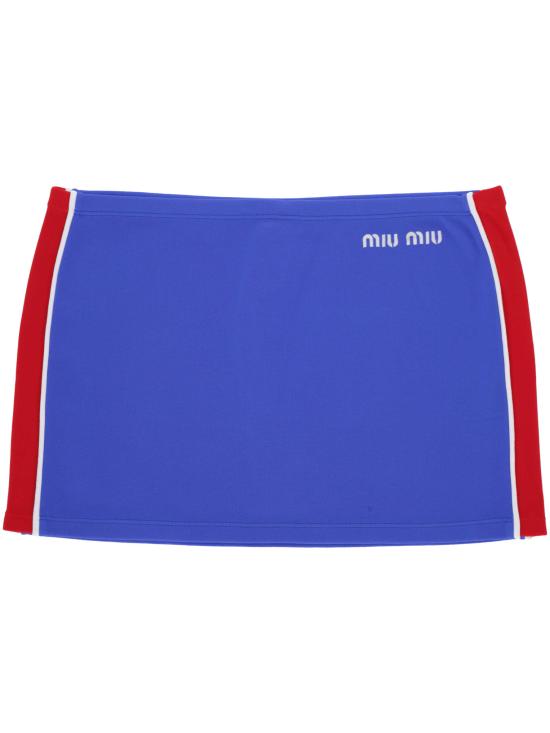 26SS 미우미우 미디 스커트 MMG584S OOO 148OF0Q0U BLUETTE ROSSO