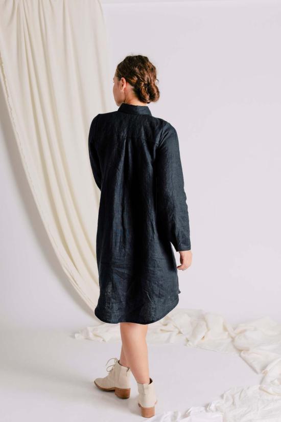  Pamut Apparel USA 숏 원피스 파무트 어패럴 USA 셀린 린넨 셔츠드레스 - OTHER BRANDS