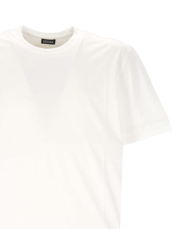 26SS 에르메네질도제냐 반팔 티셔츠 RUH360A3 H765 N00 - ERMENEGILDO ZEGNA