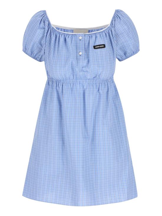 26SS 미우미우 미디 원피스 MF6225S OOO 183AF0076 Light Blue