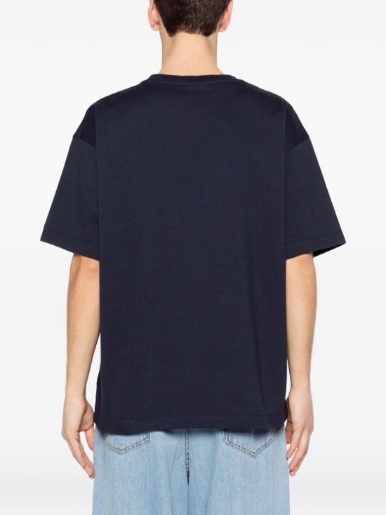 26SS 드롤드무슈 반팔 티셔츠 TS316CO248 NY Blue - DROLE DE MONSIEUR