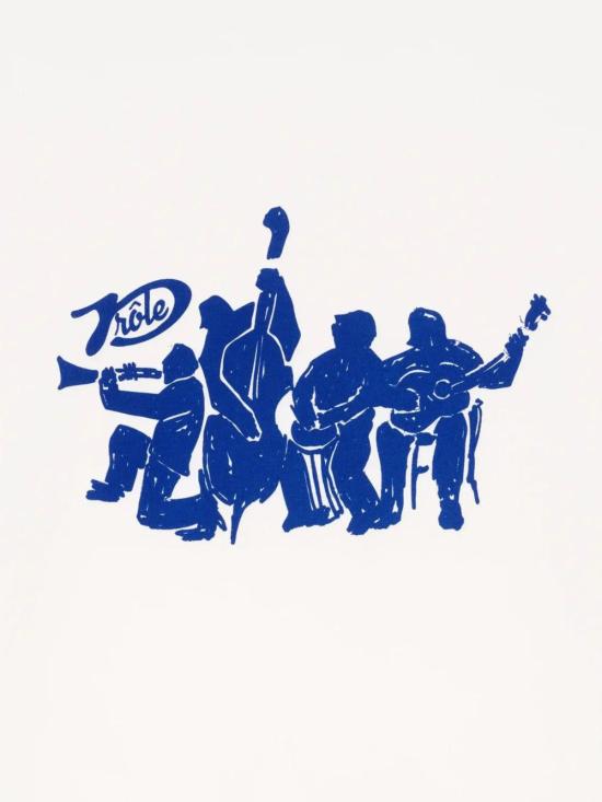 26SS 드롤드무슈 반팔 티셔츠 TS306CO002 OW White - DROLE DE MONSIEUR