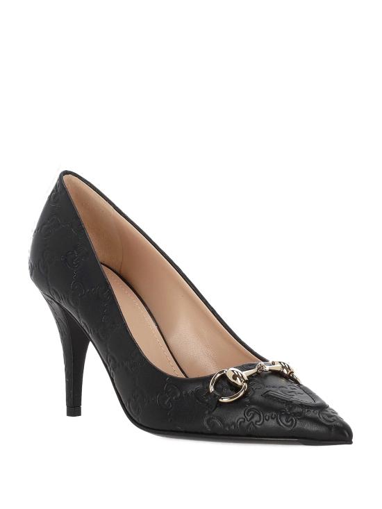 26SS 구찌 홀스빗 펌프스 853318 AAD4U1000 W HB BLACK - GUCCI