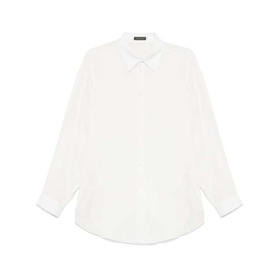  발렌시아가 탑 스웨터 셔츠 화이트