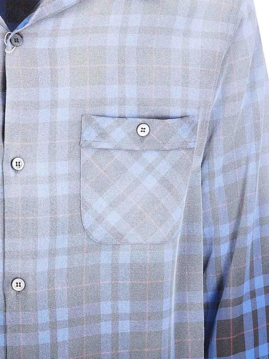 26SS 마르지엘라 그러디언트 체크 셔츠 S50DT0069M35706001F - MAISON MARGIELA