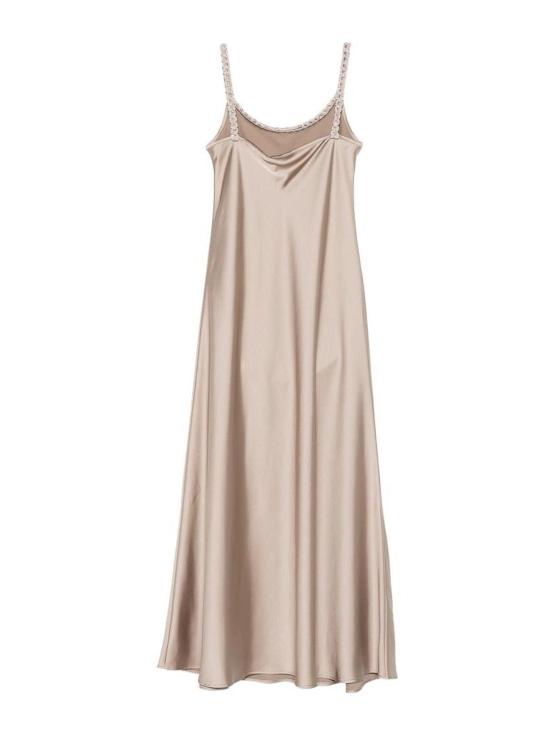 26SS 디익스테리어 미디 스커트 626658ARGI Grey - D. EXTERIOR