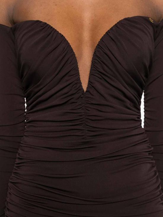 26SS 엘리자베타프랜치 숏팬츠 AB88062E2EV9 Brown - ELISABETTA FRANCHI