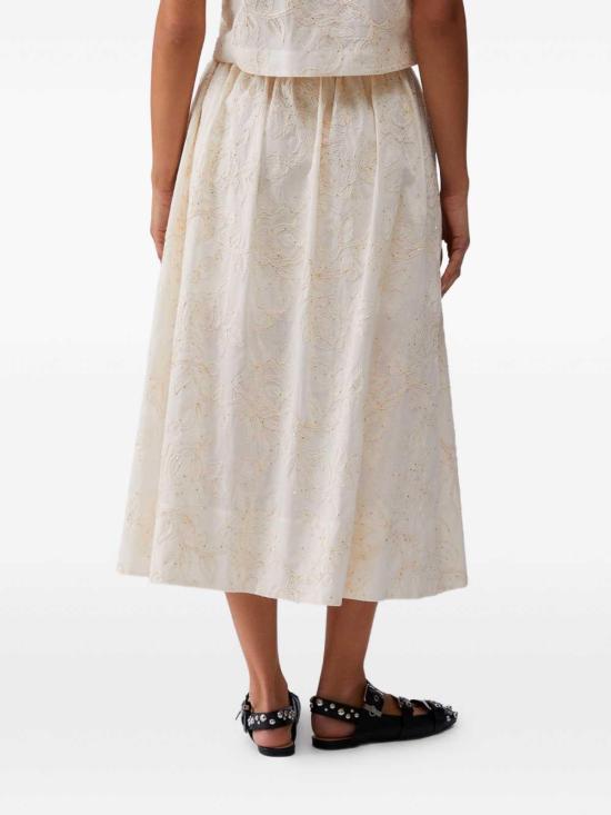 26SS 리우조 미디 스커트 WA6455T472AP9417 Beige - LIU JO