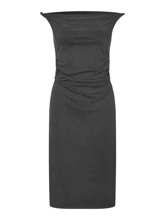 26SS 삼소앤삼소 미디 스커트 F26100222 Black