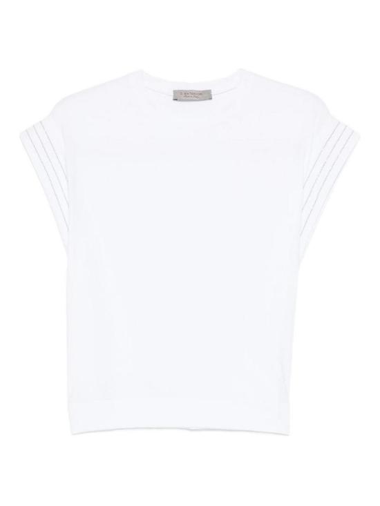 26SS 디익스테리어 반팔 티셔츠 626211BIAN White