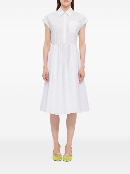 26SS 엠에스지엠 미디 스커트 4041MDA23X26711201 White - MSGM