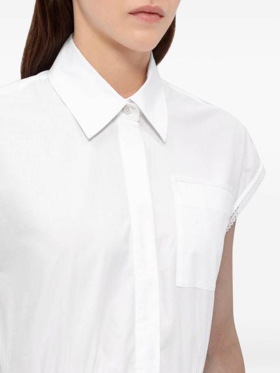 26SS 엠에스지엠 미디 스커트 4041MDA23X26711201 White - MSGM