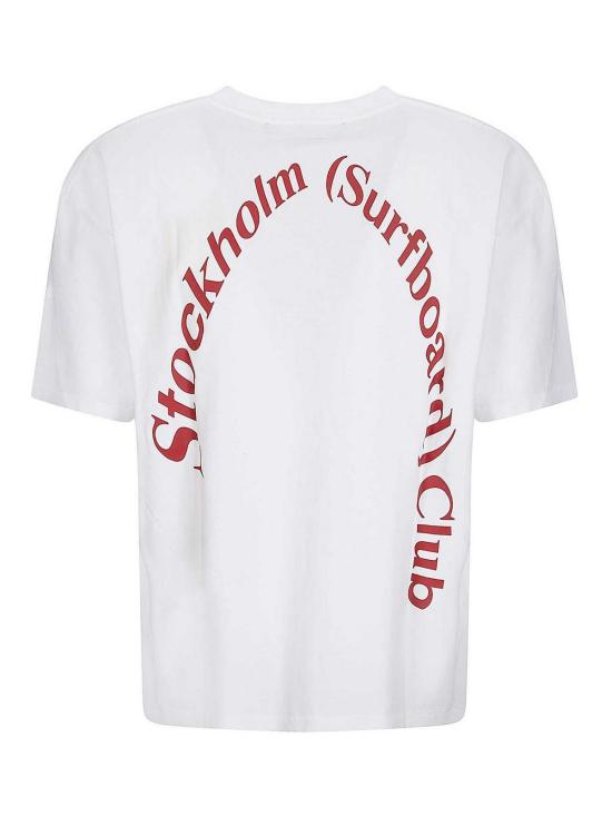 26SS 스톡홀름 서프보드 클럽 반팔 티셔츠 U1000198WHITE White - STOCKHOLM SURFBOARD CLUB