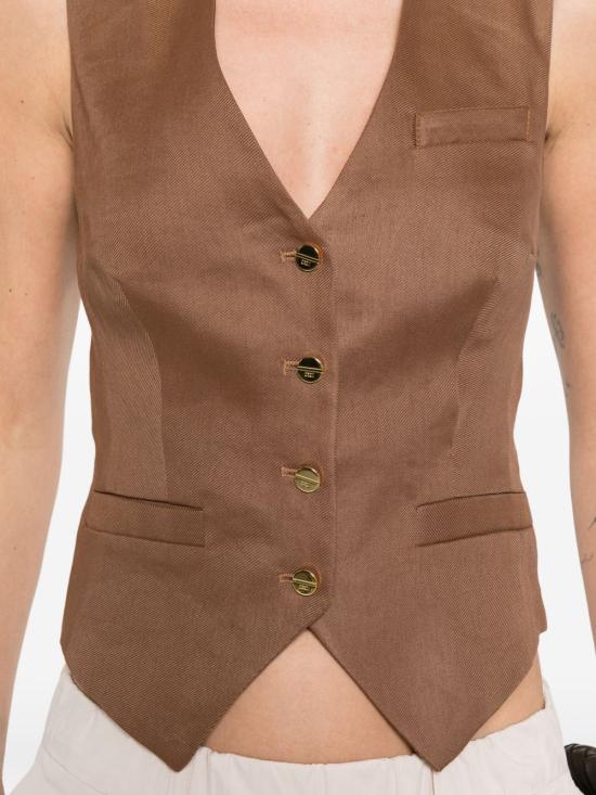 26SS 엘리자베타프랜치 스웨터 GL00862E2 600 Leather Brown - ELISABETTA FRANCHI