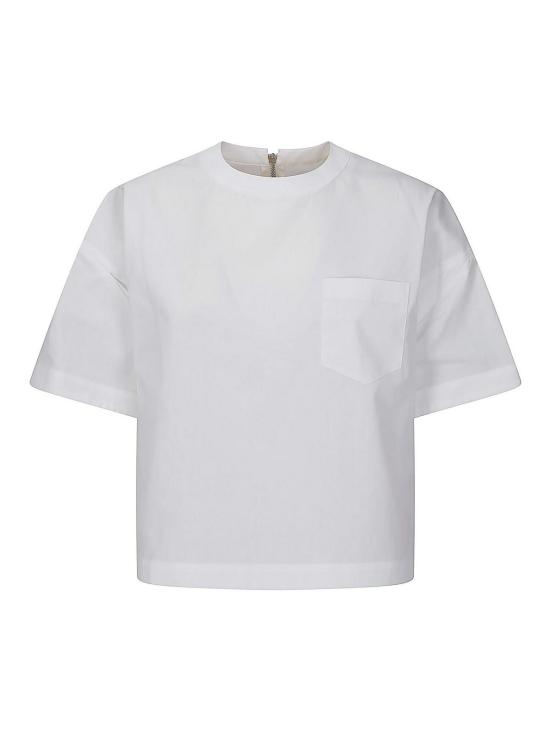 26SS 사카이 반팔 티셔츠 2608396151 Cream - SACAI