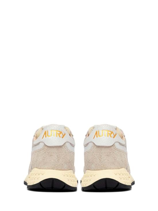 26SS 오트리 릴윈드 로우 나일론 스웨이드 스니커즈 WWLMNC36 Light Grey - AUTRY
