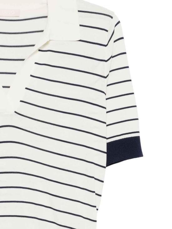 26SS 리우조 폴로 티셔츠 TA6215MS55NC3882 White - LIU JO