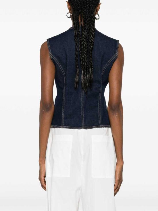 26SS 리우조 베스트 UA6345D492577000 Blue - LIU JO