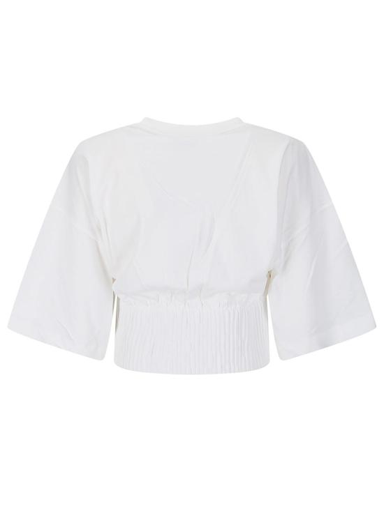 26SS 스포트막스 반팔 티셔츠 261294E20 White - SPORTMAX