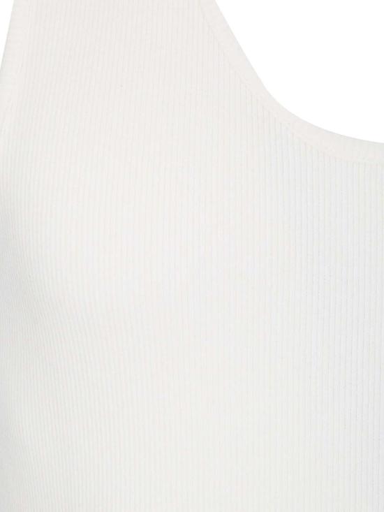 26SS 르메르 저지 탱크탑 TS0006LJ1030WH086 White - LEMAIRE