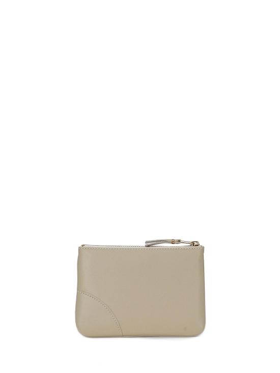  꼼데가르송 클래식 레더 라인 파우치 SA8100802 Cream - COMME DES GARCONS