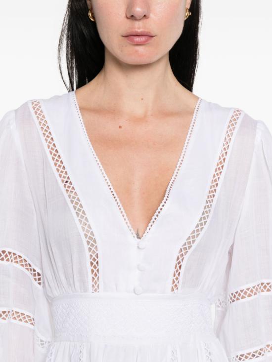 26SS 에르마노 피렌제 숏 원피스 D48EQ009 ES8MF010 Bianco - ERMANNO FIRENZE