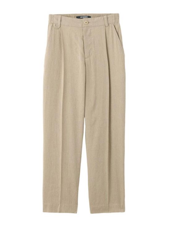 26SS 자크뮈스 스트레이트 팬츠 PAM00131AW00738150 Beige