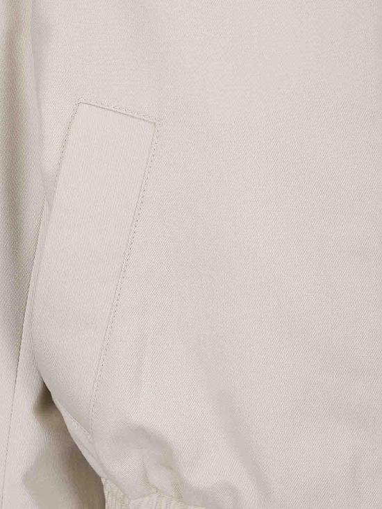 26SS MM6 메종마르지엘라 크롭드 보머 재킷 S52AM0343M35729102 Beige - MM6 MAISON MARGIELA