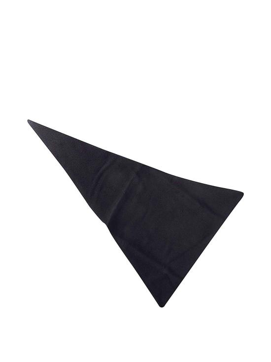 25FW 리에르 머플러/스카프 AXS29X02NATURALBLACKFLEECE Black