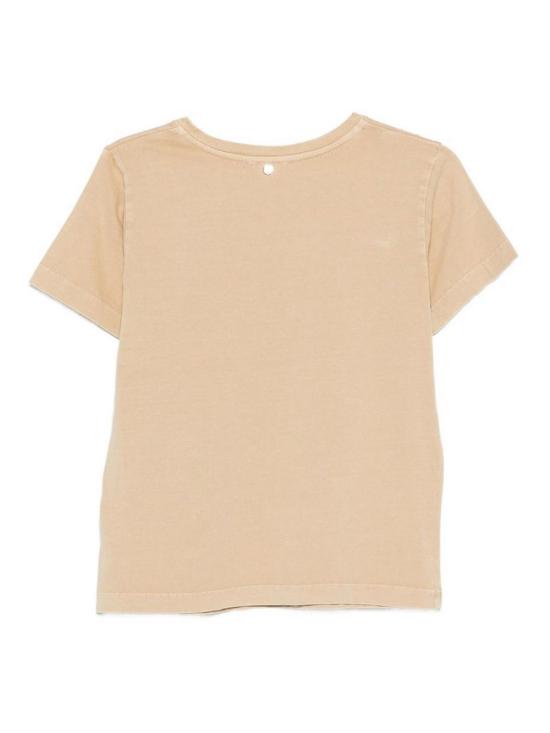 26SS 리우조 반팔 티셔츠 WA6360J3885P9253 Beige - LIU JO