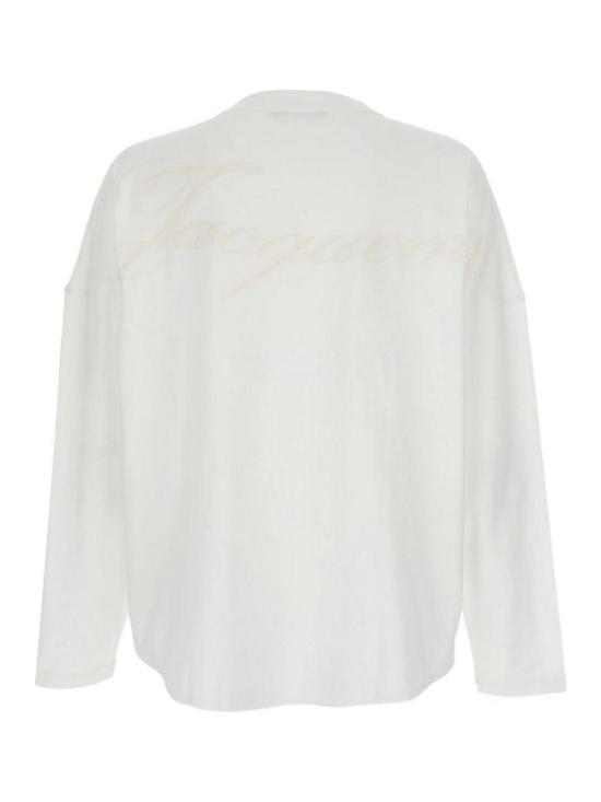 26SS 자크뮈스 반팔 티셔츠 TSM00587AJ000291NV White - JACQUEMUS