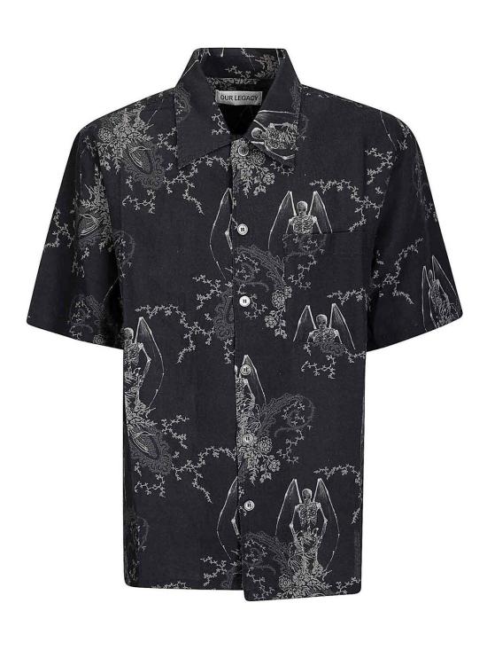 26SS 아워레가시 에브리 셔츠 숏슬리브 데스 페이즐리 프린트 M2262EDPDTHPAISLEYPRT