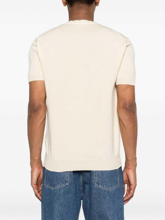 26SS 바라쿠타 반팔 티셔츠 BRMAG0208BKNT18005 White - BARACUTA